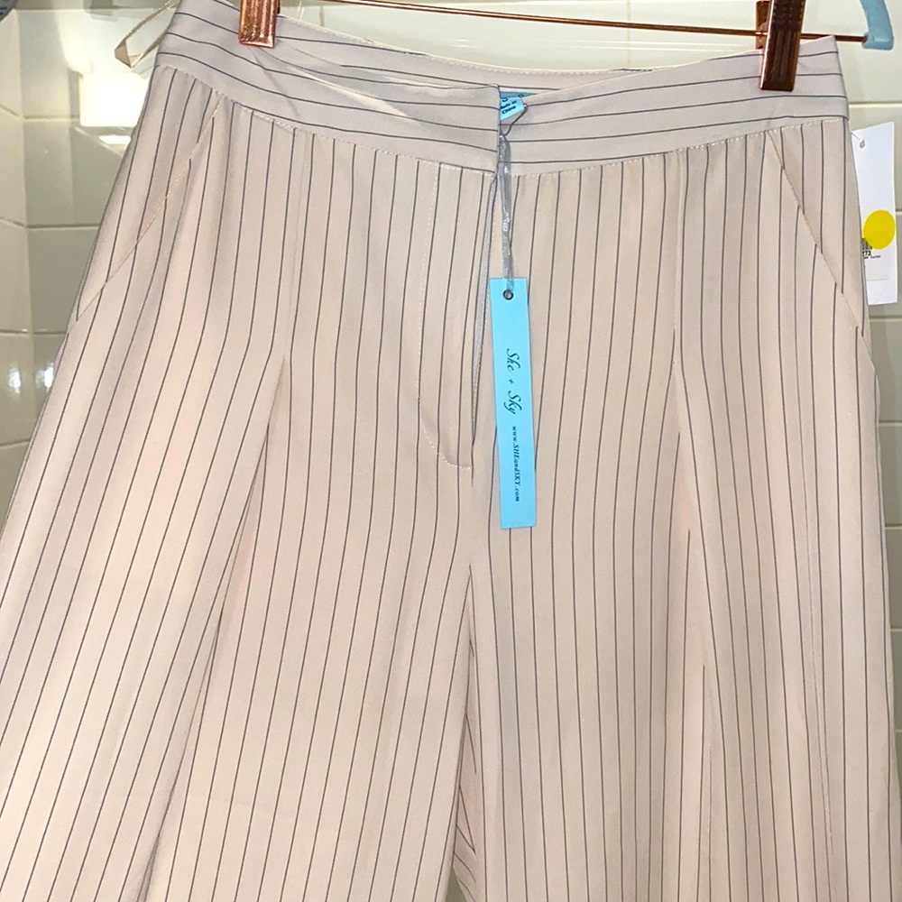 Cropped flare pants!